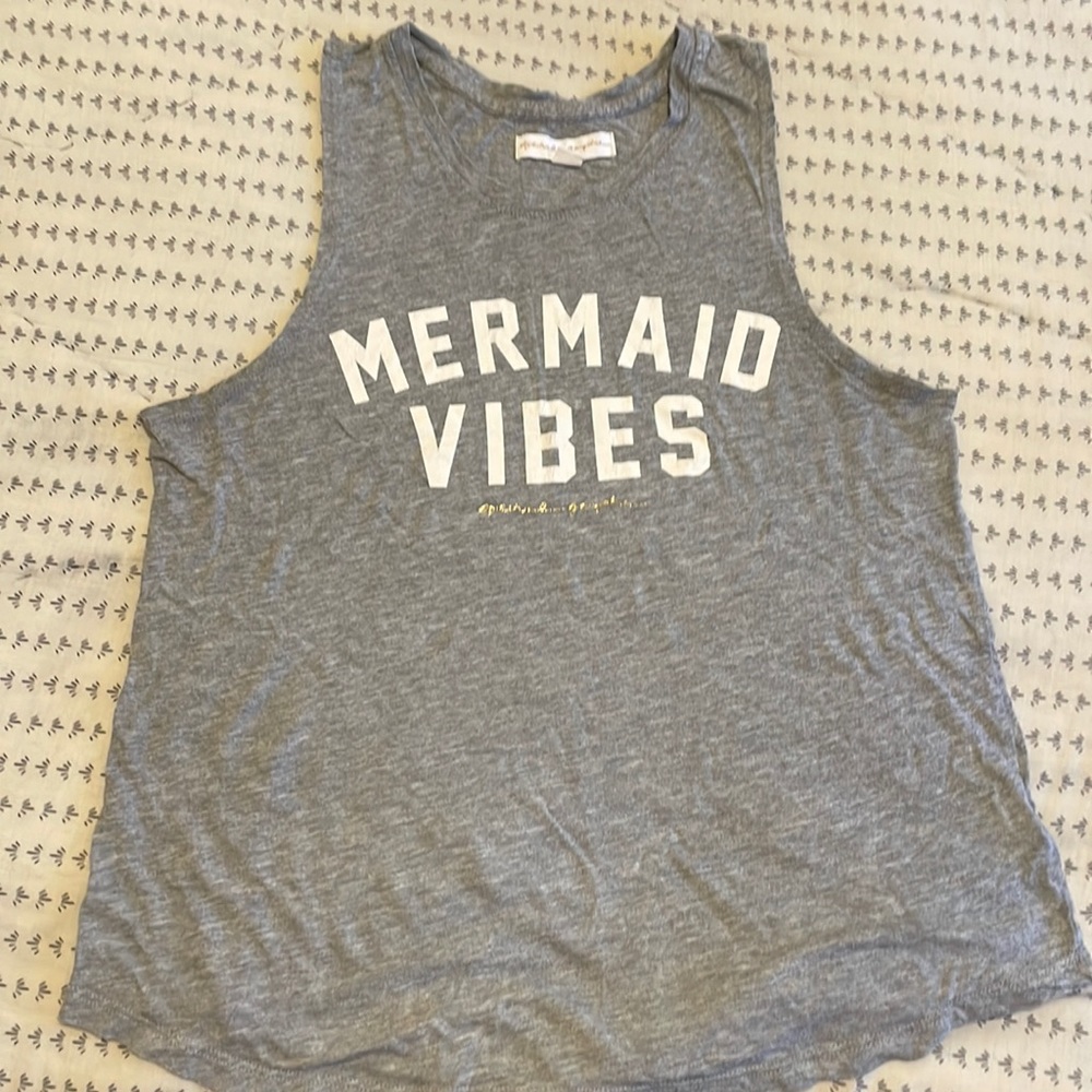 Spiritual Gangster Mermaid Vibes Tank Top size medium